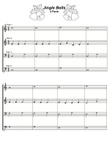 Jingle Bells (4 parts)