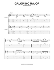 Galop in C Major