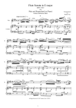 Bach - Flute Sonata in E major BWV 1035 for Flute and Harpsichord or Piano