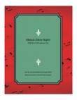 Alleluia (Silent Night) - SATB choir with soprano soloist and piano accompaniment