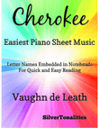 Cherokee Easiest Piano Sheet Music for Beginner Pianists mini preview