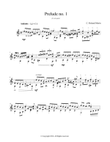 Prelude no. 1