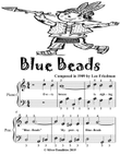 Blue Beads Easiest Piano Sheet Music for Beginner Pianists 2nd Edition mini preview