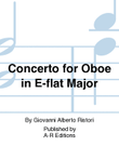 Concerto for Oboe in E-flat Major