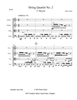 String Quartet 2- Opus 15 No 5 Mayan