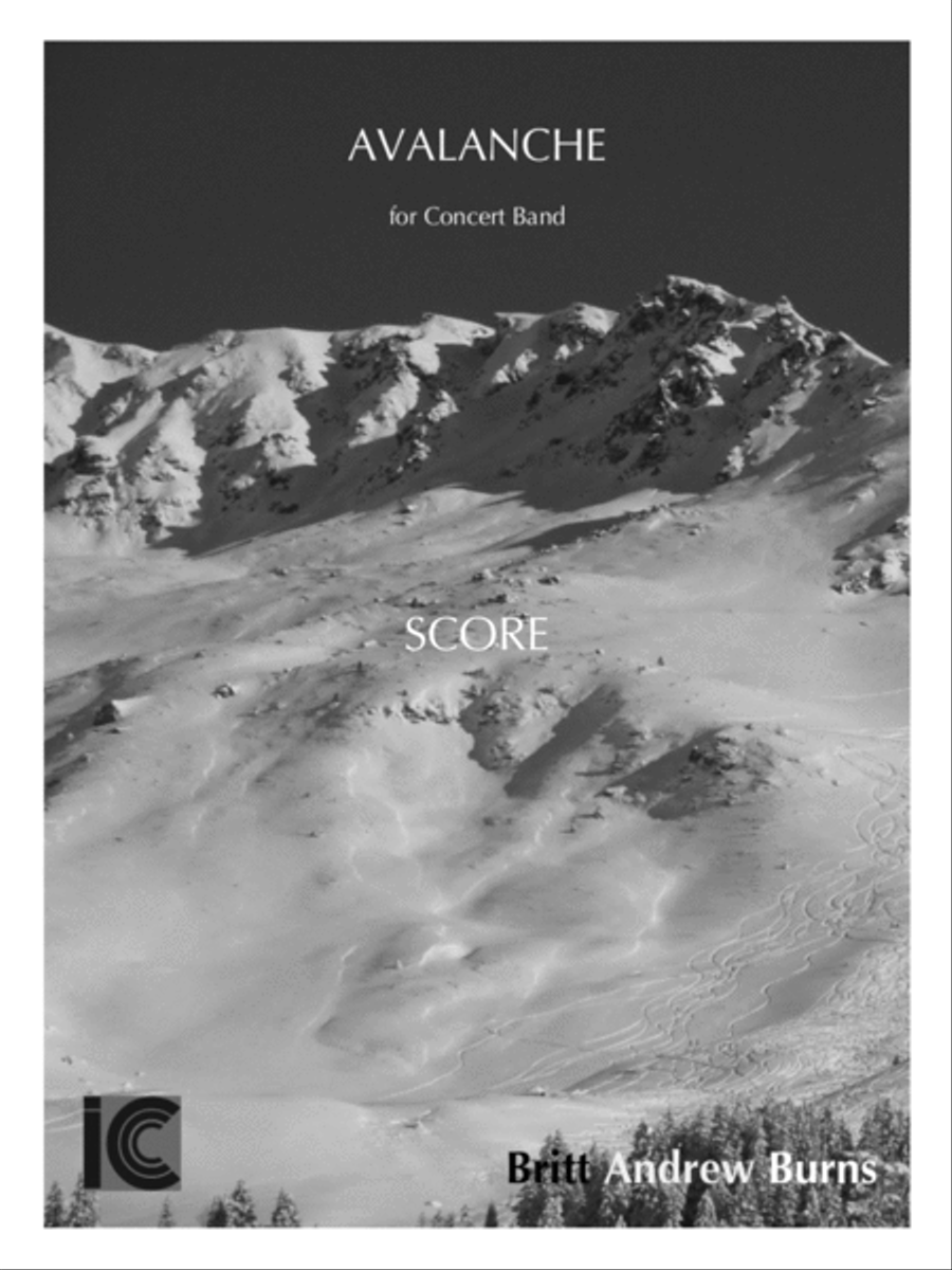 Avalanche - for band Avalanche - for band Concert Band scores gallery preview page 3