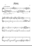 Alfresco for Left hand Piano