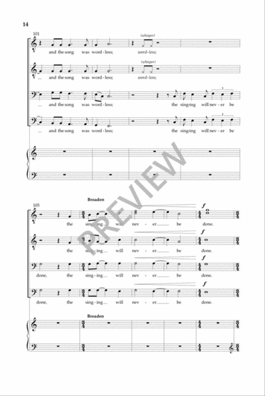 Armistice 1918 - TTBB Armistice 1918 - TTBB TTBB scores gallery preview page 15