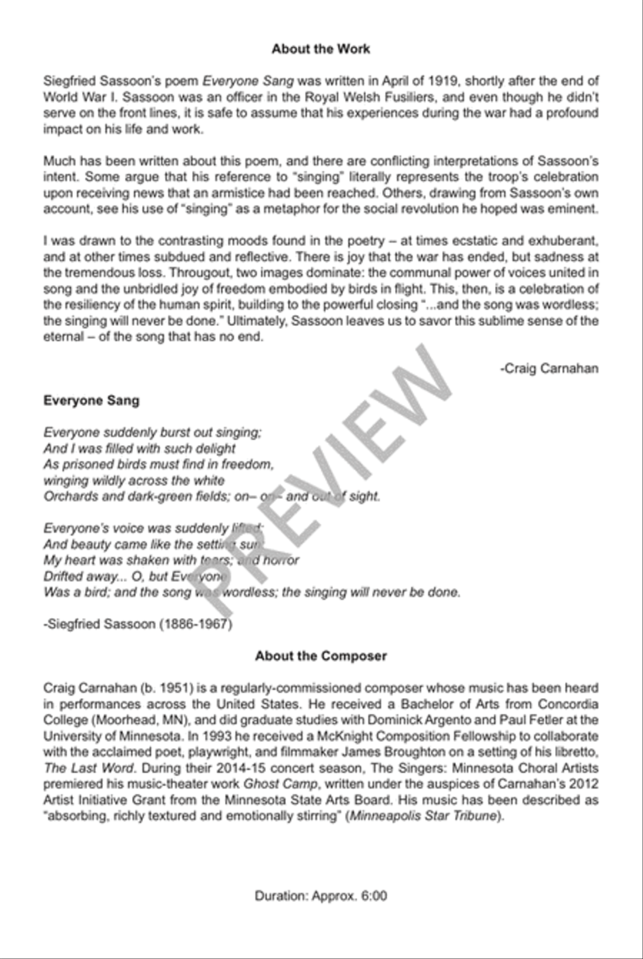 Armistice 1918 - TTBB Armistice 1918 - TTBB TTBB scores gallery preview page 3