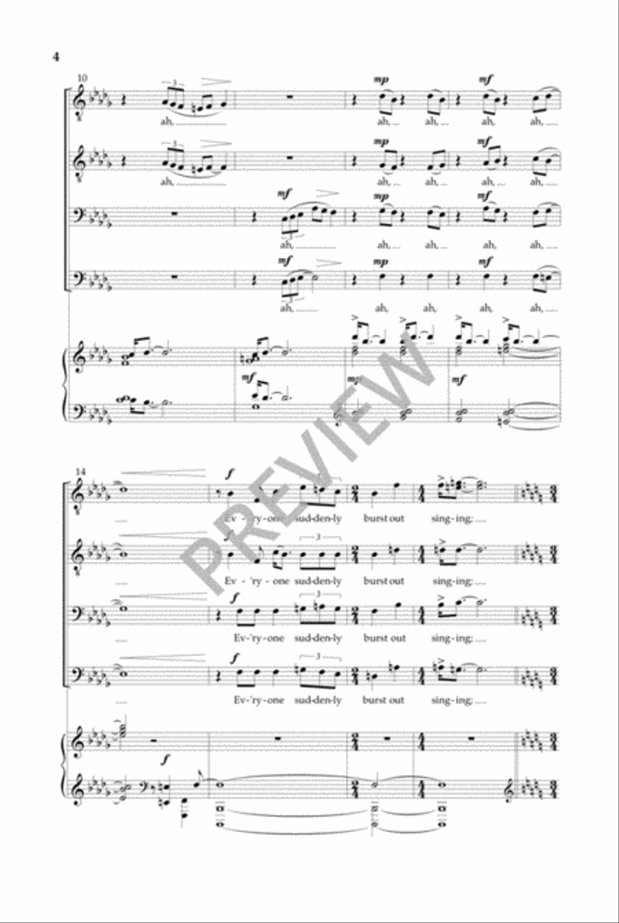 Armistice 1918 - TTBB Armistice 1918 - TTBB TTBB scores gallery preview page 5
