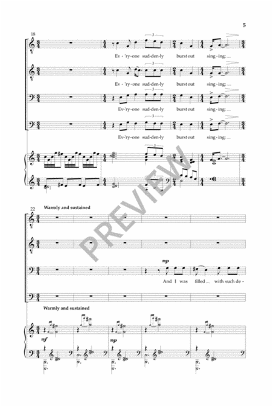 Armistice 1918 - TTBB Armistice 1918 - TTBB TTBB scores gallery preview page 6