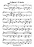 Andante in B Major