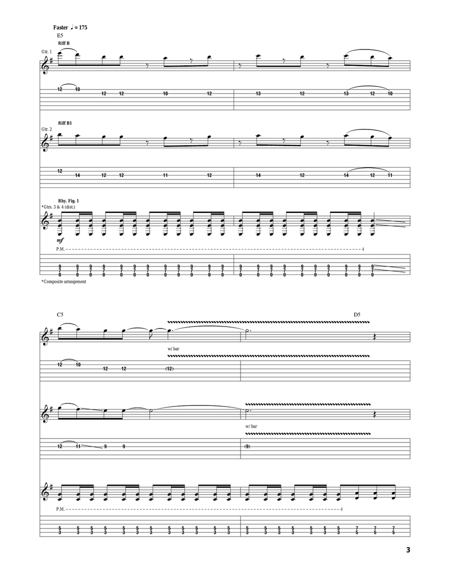 Caught Somewhere In Time Acoustic Guitar scores gallery preview page 3