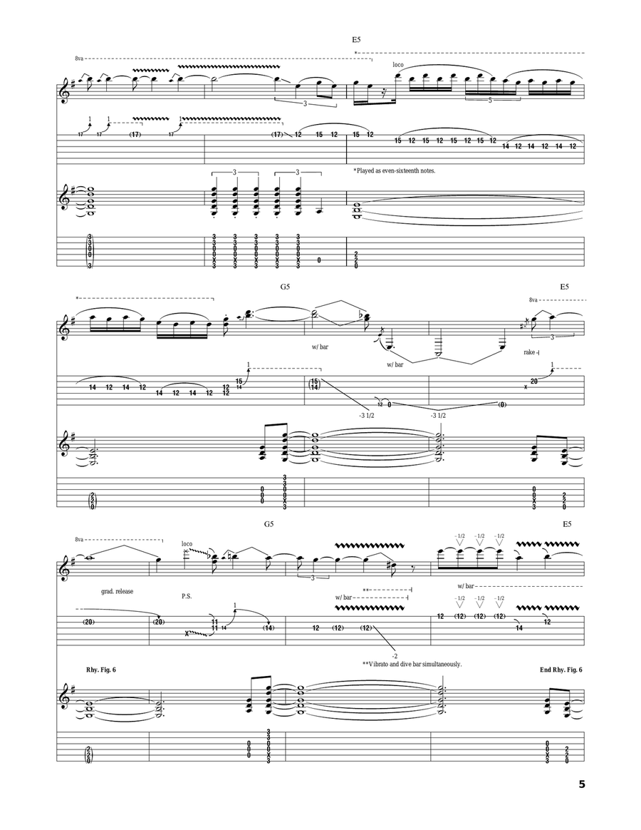 Where Eagles Dare Where Eagles Dare Acoustic Guitar scores gallery preview page 5