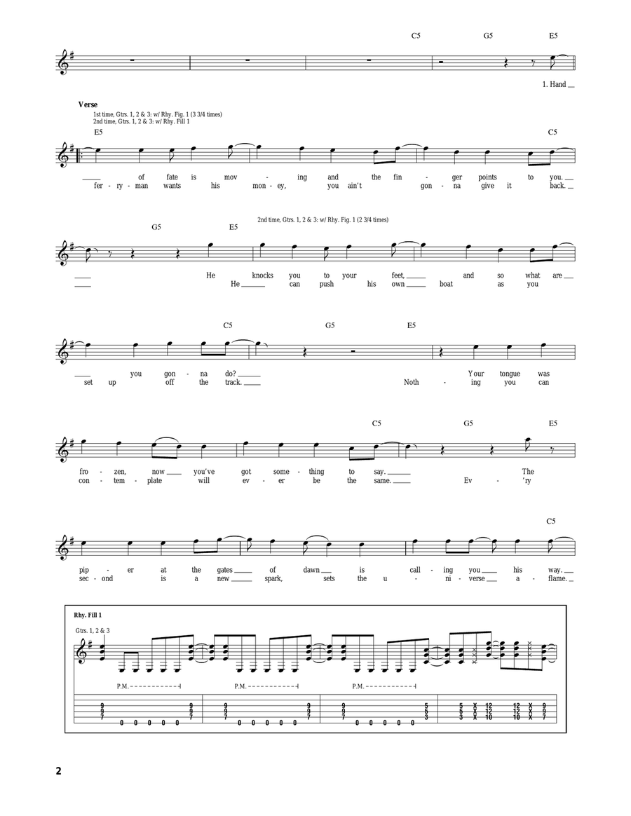 Wicker Man Wicker Man Acoustic Guitar scores gallery preview page 2