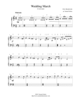 Wedding March (Mendelssohn) - for easy piano