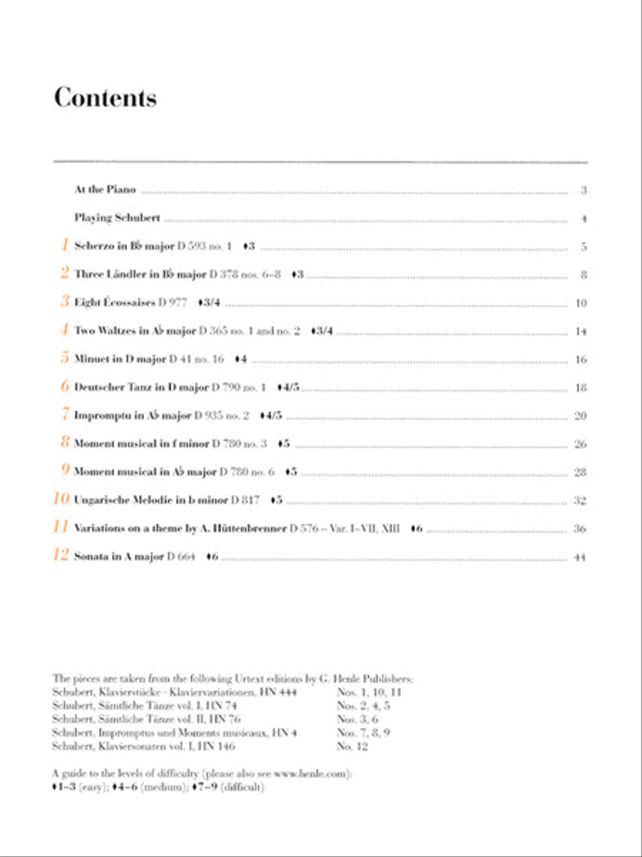 Schubert: At the Piano Piano Solo scores gallery preview page 2