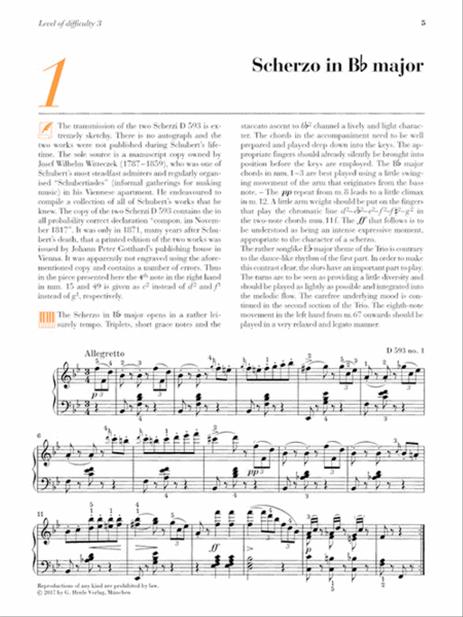 Schubert: At the Piano Piano Solo scores gallery preview page 5