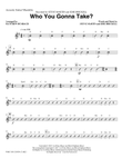 Who You Gonna Take? - Mandolin/Acoustic Guitar