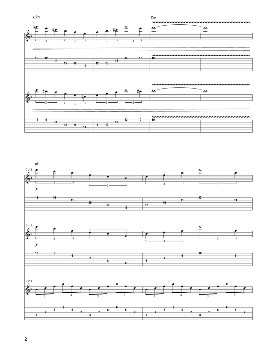 Not Ready To Die Not Ready To Die Acoustic Guitar scores gallery preview page 2