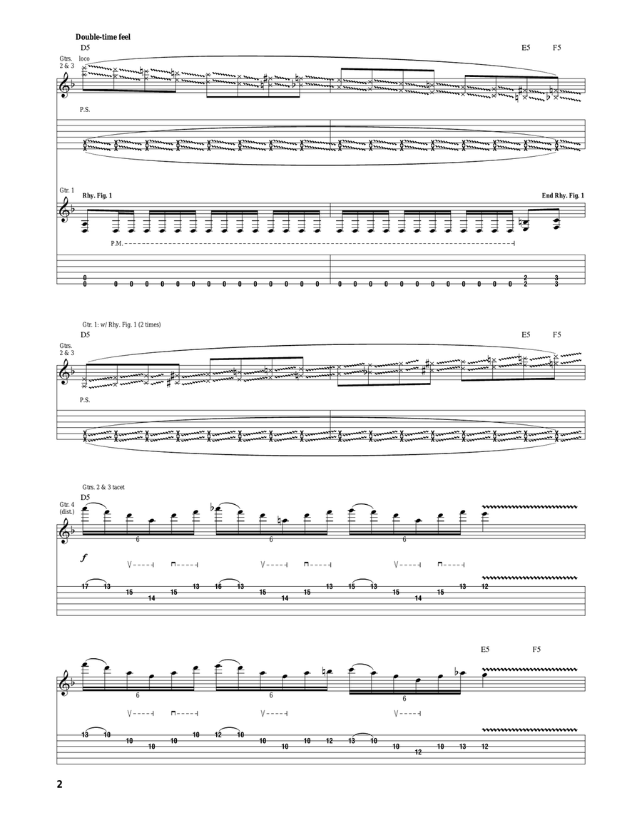 Carry On Carry On Acoustic Guitar scores gallery preview page 2