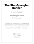 The Star Spangled Banner for Horn Quartet