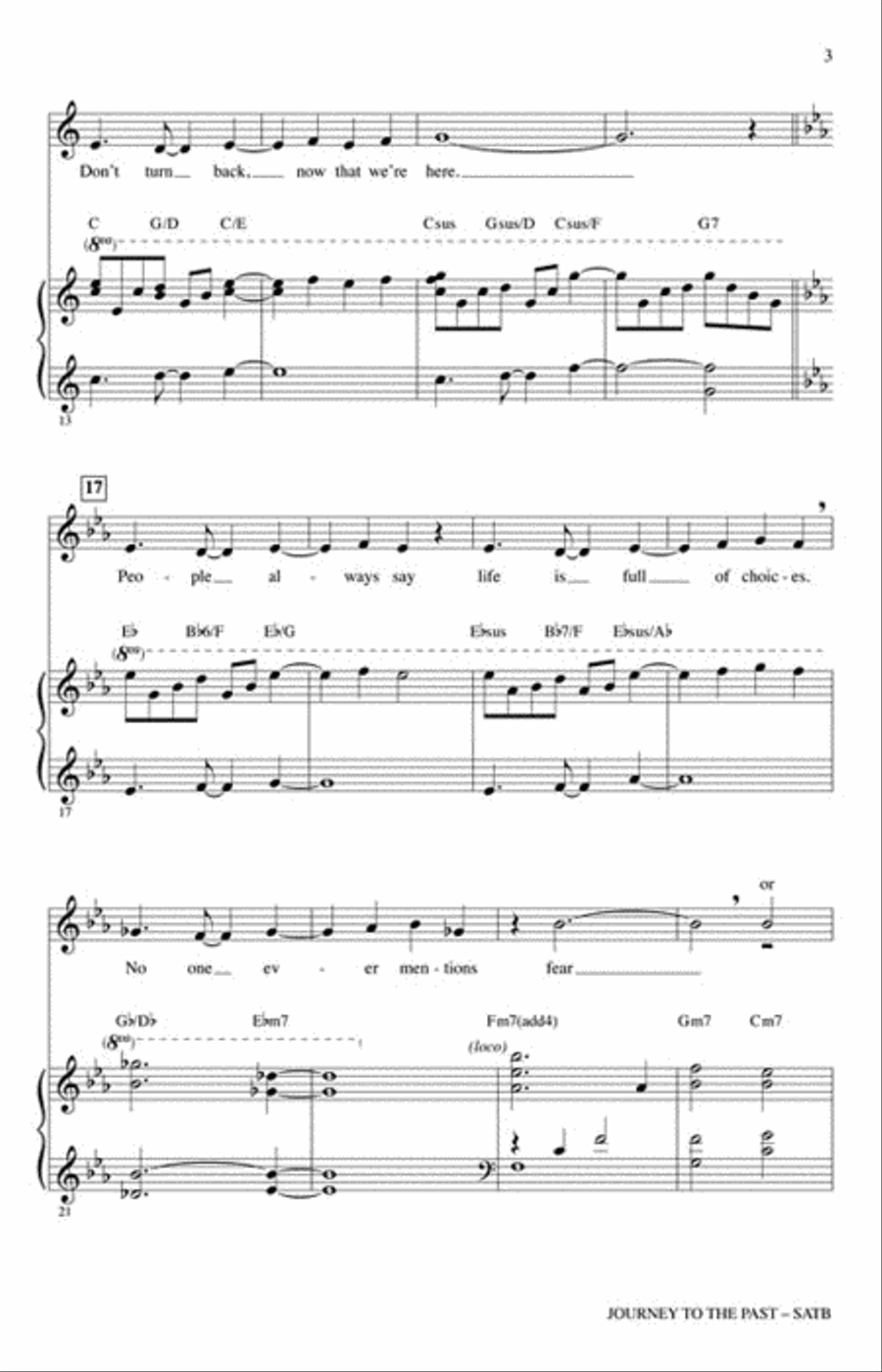 Journey to the Past Journey to the Past 4-Part scores gallery preview page 3
