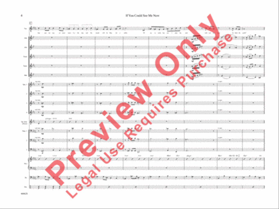 If You Could See Me Now If You Could See Me Now Jazz Ensemble scores gallery preview page 9
