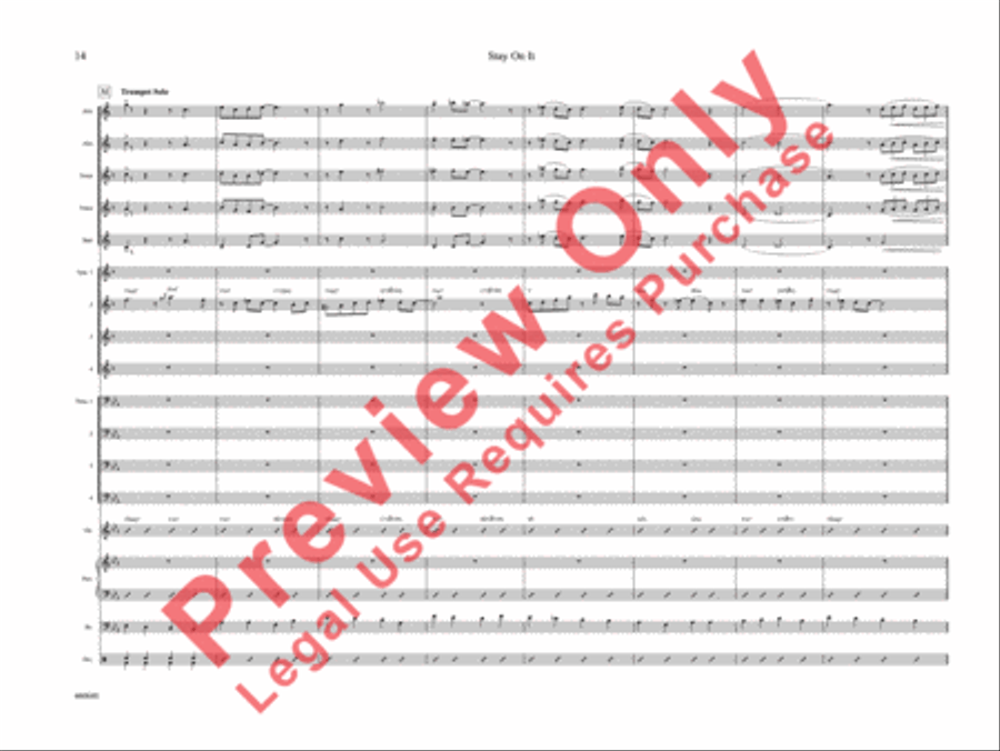 Stay On It Stay On It Jazz Ensemble scores gallery preview page 19