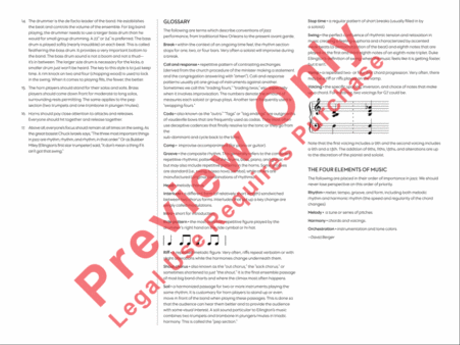 Stay On It Stay On It Jazz Ensemble scores gallery preview page 4
