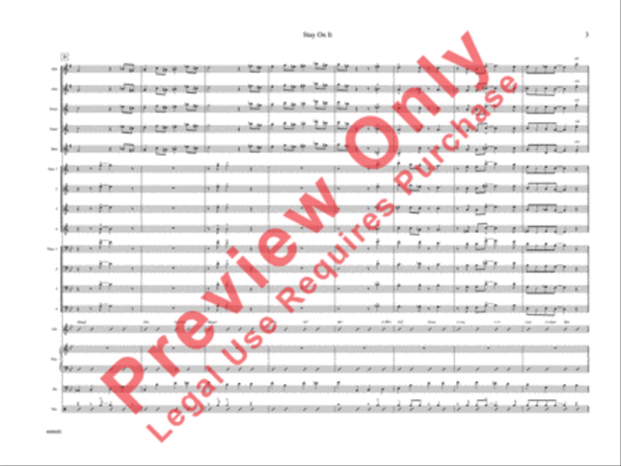 Stay On It Stay On It Jazz Ensemble scores gallery preview page 8