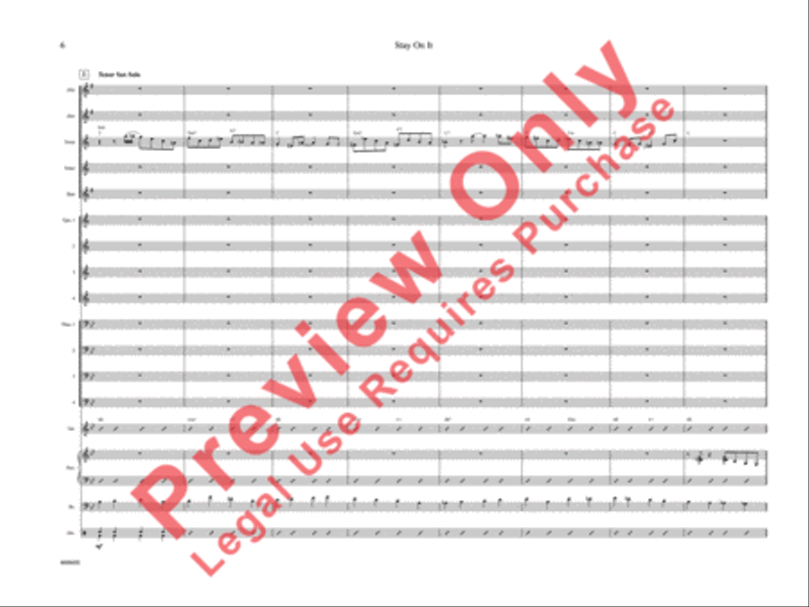 Stay On It Stay On It Jazz Ensemble scores gallery preview page 11
