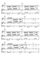 Despacito Piano, Vocal scores gallery preview page 3