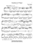 Sonatina In D Major, Op. 36, No. 6