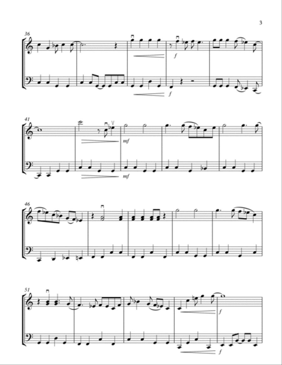 Can't Buy Me Love String Duet scores gallery preview page 3