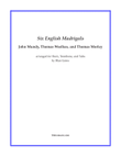 Six English Madrigals