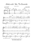 Abide With Me; 'Tis Eventide