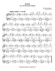 Waltz, Op. 27, No. 1