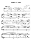 Sonatina In C Major, Op. 55, No. 1
