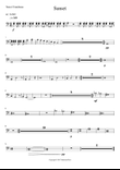 Sunset - Tenor Trombone