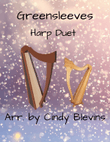 Greensleeves, for Harp Duet mini preview