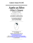 Apres un Reve, D min., p/voc, new English w/ French, Tuscan
