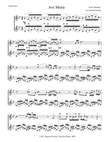 Ave Maria for 2 violins