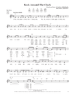 Rock Around The Clock (from The Daily Ukulele) (arr. Liz and Jim Beloff)