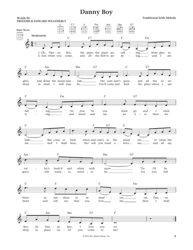 Danny Boy (from The Daily Ukulele) (arr. Liz and Jim Beloff)