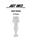 Just Once for Jazz Band