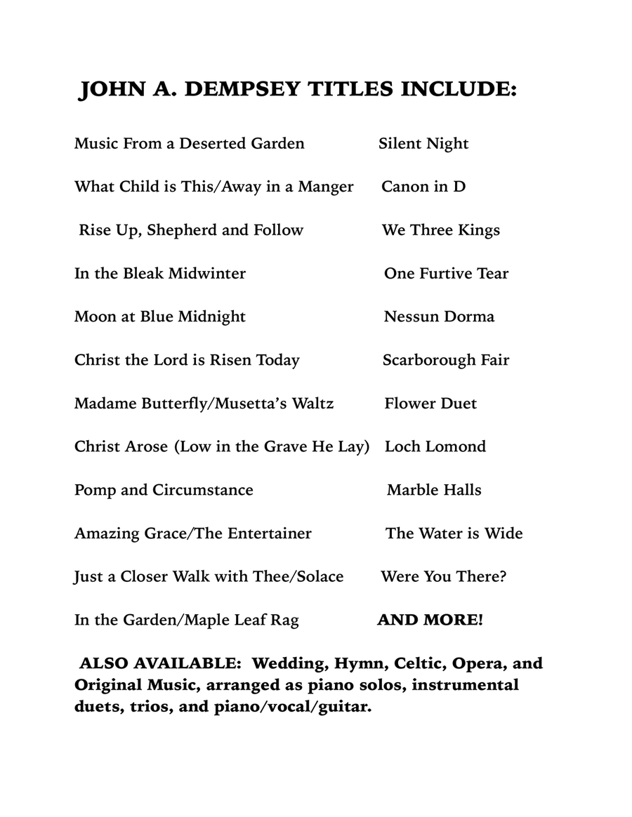 Just a Closer Walk with Thee / Solace (Piano Trio in G major): Violin, Cello and Piano Piano Trio scores gallery preview page 2