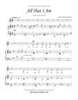 All That I Am - SA Duet