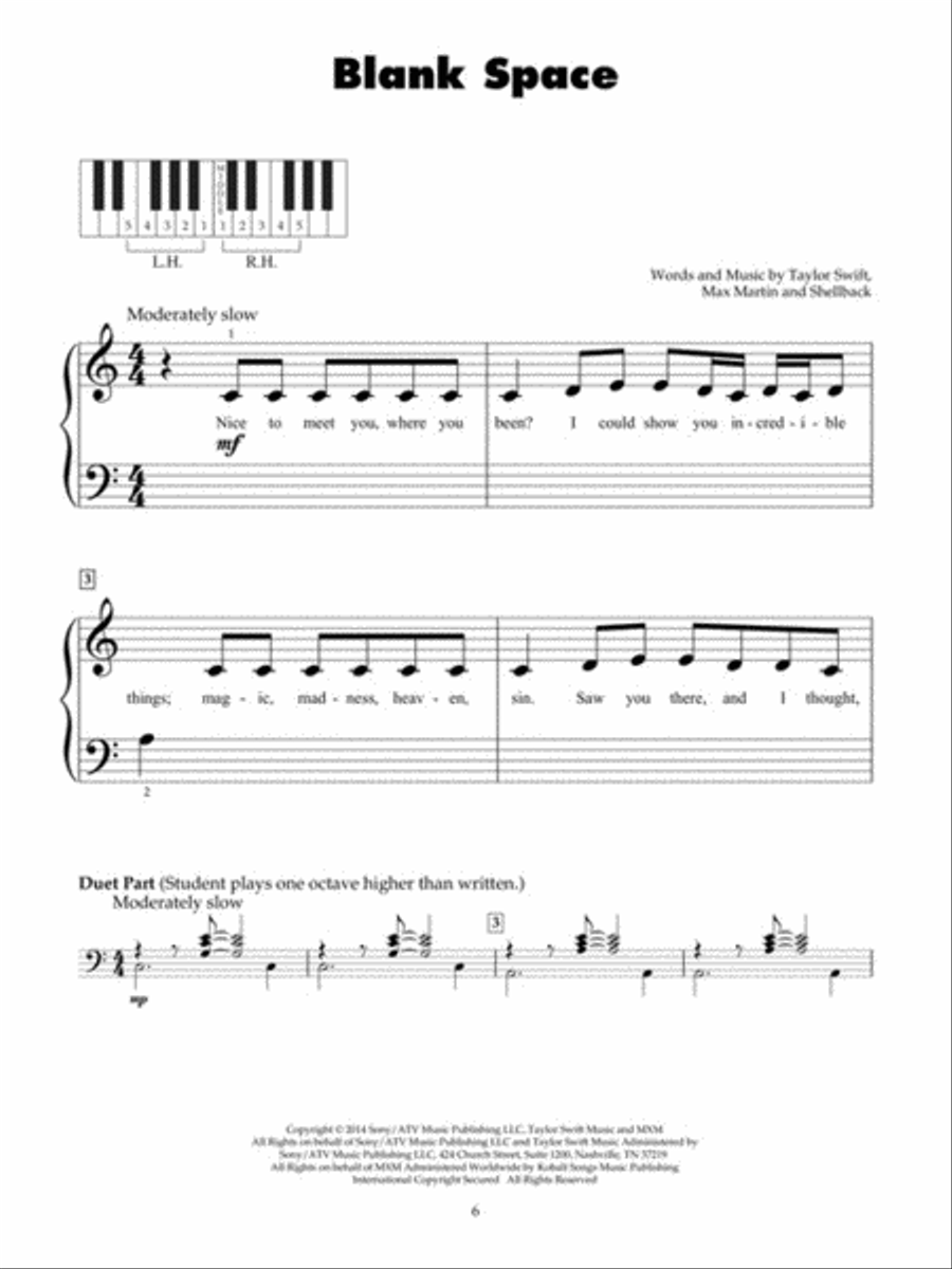 Best of Taylor Swift - Updated Edition Piano scores gallery preview page 4
