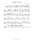 Andantino in A Major